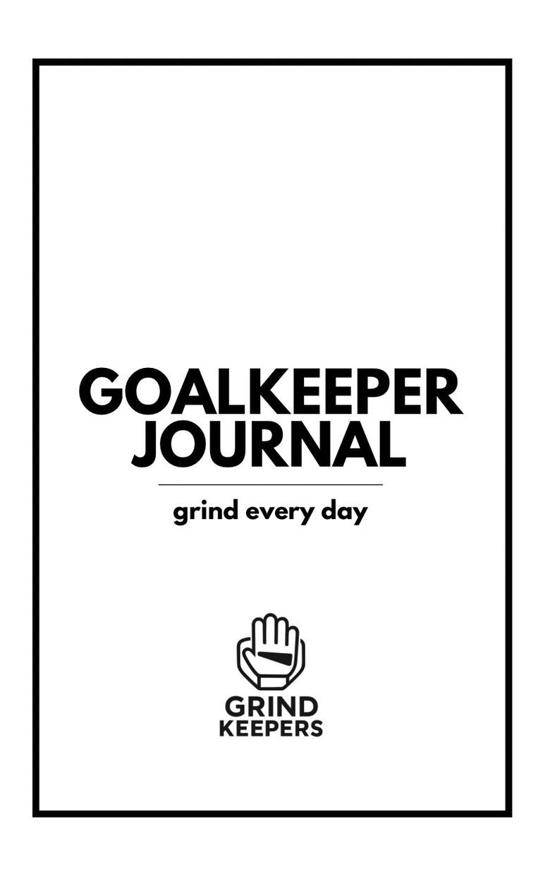 Goalkeeper Journal cover